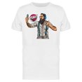 thumbnail image 1 of Tattoo Long Bearded Hipster T-Shirt Men -Image by Shutterstock, Male XX-Large, 1 of 2