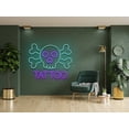 thumbnail image 1 of Glowneon Tattoo Neon Signboard, Skull Tattoo Shop Studio Wall Decor, 1 of 4