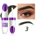 thumbnail image 1 of Tattoo Peel Off Eyebrow Gel, Dark Brown Peel-Off Tinted Eye Brow Tint, Waterproof Long-lasting Transfer-proof Eyebrow Gel Peel Off, No Smudge, Create Fuller & Defined Brows Makeup for Woman & Girls, 1 of 9