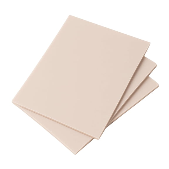 Tattoo Practice Skin Silicone Tattoo Skin Blank Tattoo Skin Fake Skin for Tattooing Double Layer Tattoo Practice Sheet 14 x 19cm Flexible Reusable for Beginners Artists 3 Pack