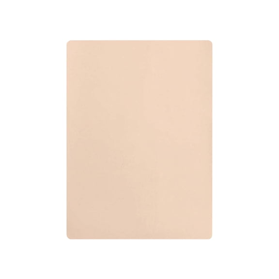 Tattoo Practice Skin, Xinsrenus Soft Stretchy Synthetic Skin for Tattooing, 20x14cm 1mm Thick Double-Sided Fake Skin, Reusable Tattoo Skin for Beginners Professionals, Yellow