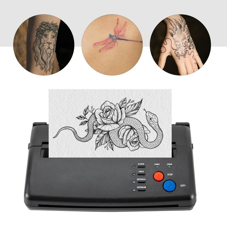 Tattoo Stencil Maker Tattoo Transfer Thermal Copier Stencil