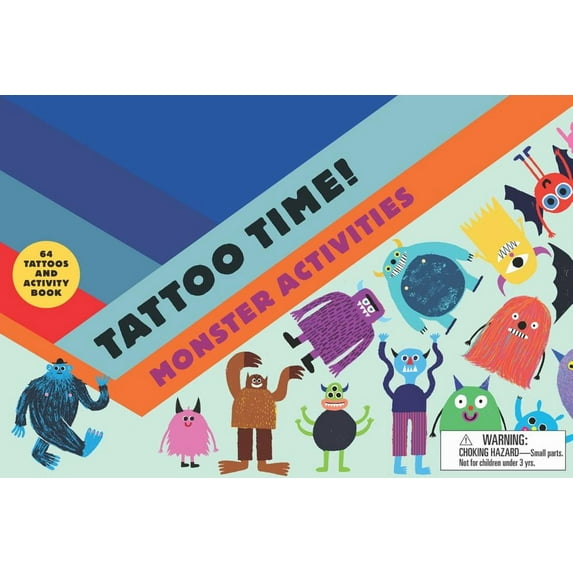 Tattoo Time! Monster Activities (Paperback)