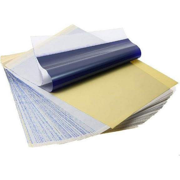 Tattoo Transfer Paper, Two Ways to Use for Versatile Application, 4 Layers Transfer Paper Ensures Durability and Precision