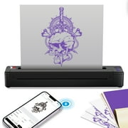 Wireless Tattoo Transfer Stencil Printer, Rechargeable Tattoo Printer, Artists & Beginner Friendly, Portable 1.3lb Tattoo Thermal Copier Printer Compatible with Android, iOS & Windows