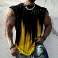 thumbnail image 1 of Tattoo Vintage Streetwear 3D Print Summer Men's Top Harajuku Casual Sleeveless T-shirt XXS-4XL, 1 of 5
