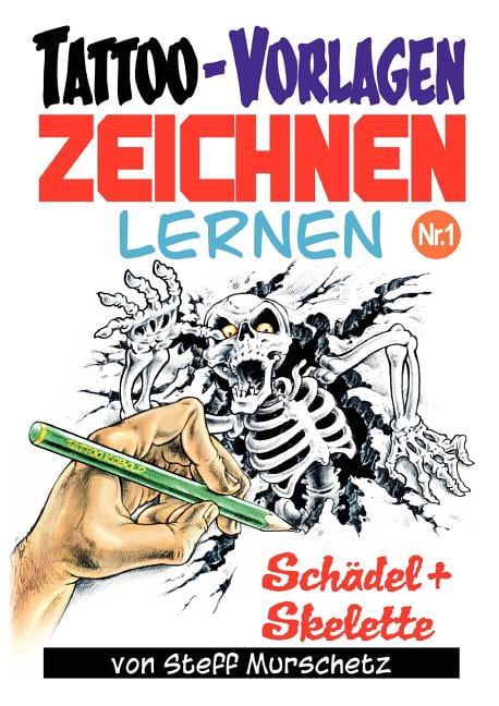 Tattoo Anleitung - Tätowieren Lernen Von A-z Tattoo-Vorlagen zeichnen lernen Nr.1 - Walmart.com