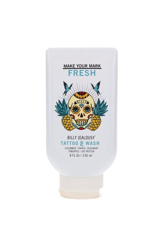 Tattoo Wash by Billy Jealousy for Men - 8 oz Body Wash