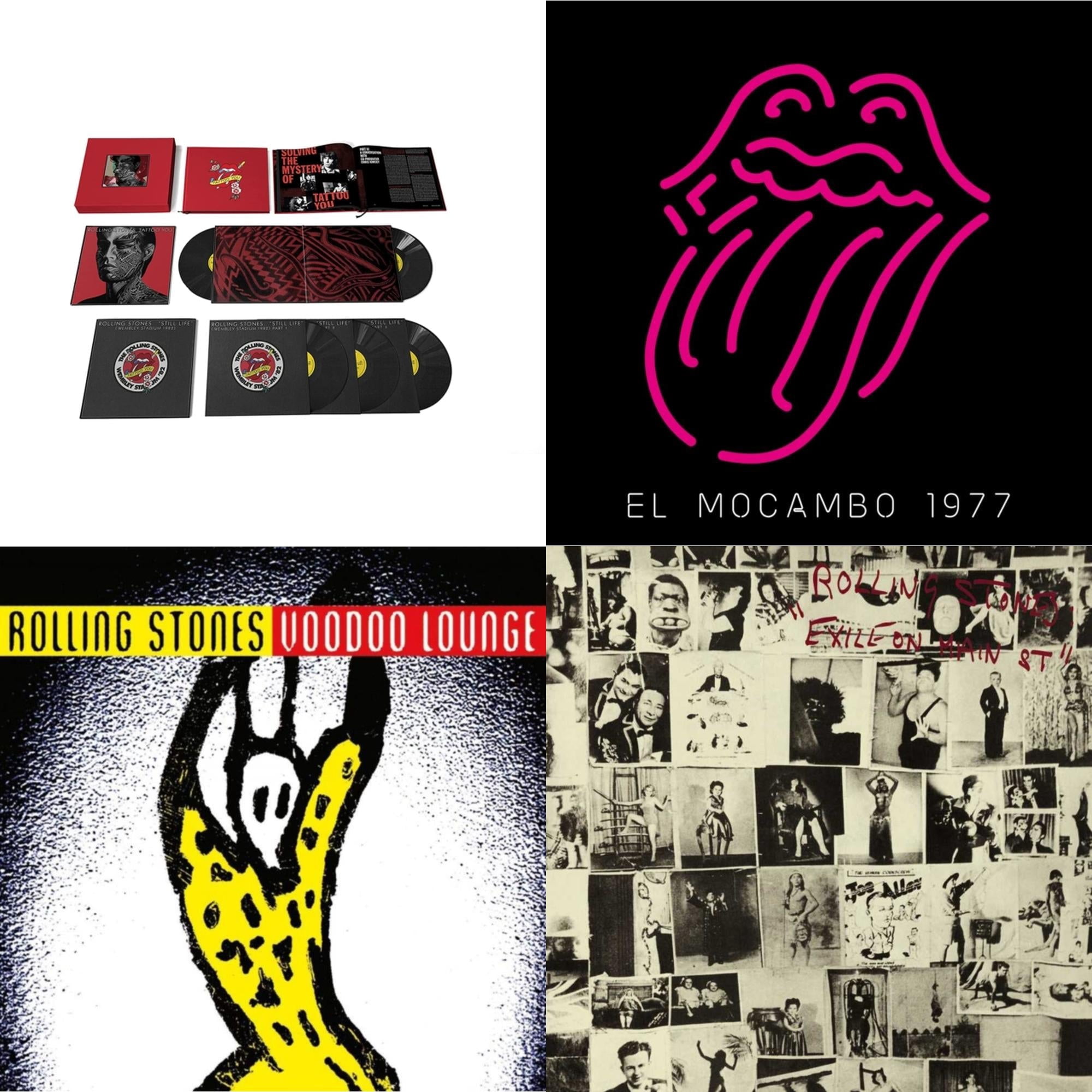 Tattoo You 2021 Remaster5LP Box Set & Live At The El Liberia | Ubuy