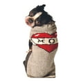 thumbnail image 1 of Tattooed Mom Dog Sweater - Gray / Red - X-Large, 1 of 4