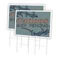 thumbnail image 1 of Tattoos Piercing 2 Pack Of 24" x 36" Yard Sign & Stake | Advertise Your Business | Stake Included Image On Front Only | Made in The USA, 1 of 3