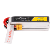 Tattu 850mAh 3S 11.4V 95C HV LiPo Long Pack with XT30 Plug