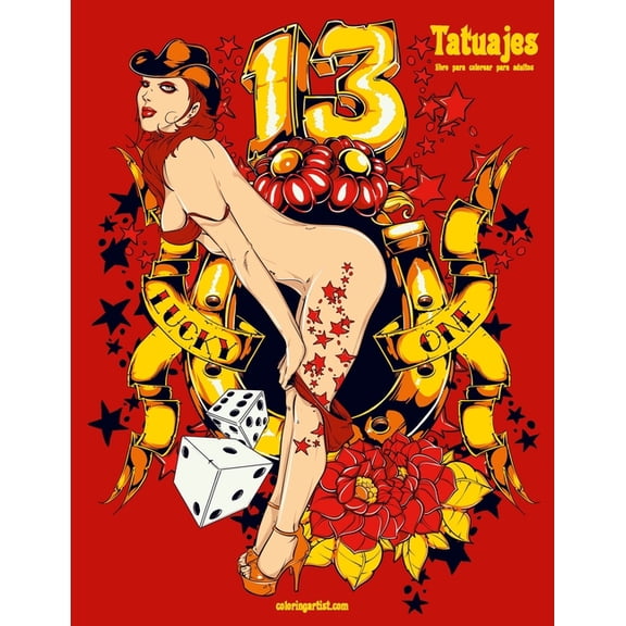 Tatuajes Tatuajes libro para colorear para adultos, Book 1, (Paperback)