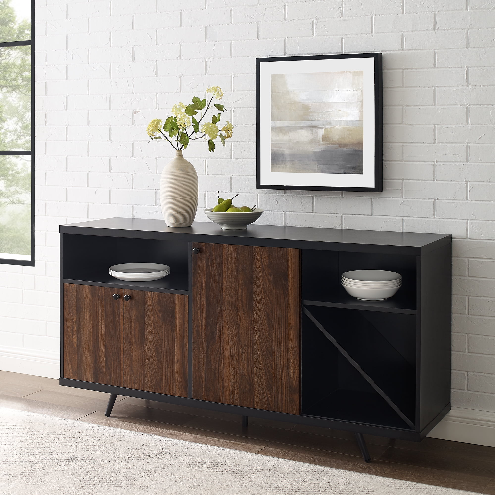 Black walnut sideboard discount
