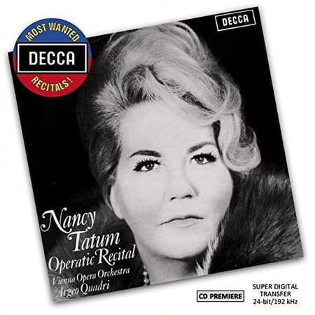 Tatum / Quadri / Wiener Opernorchester - Most Wanted: Nancy Tatum - Operatic Recital - Classical - CD
