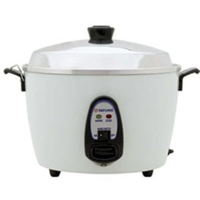 Tatung Tatung 3-Cup Multifunction Indirect Heat Rice Cooker Steamer and  Warmer 