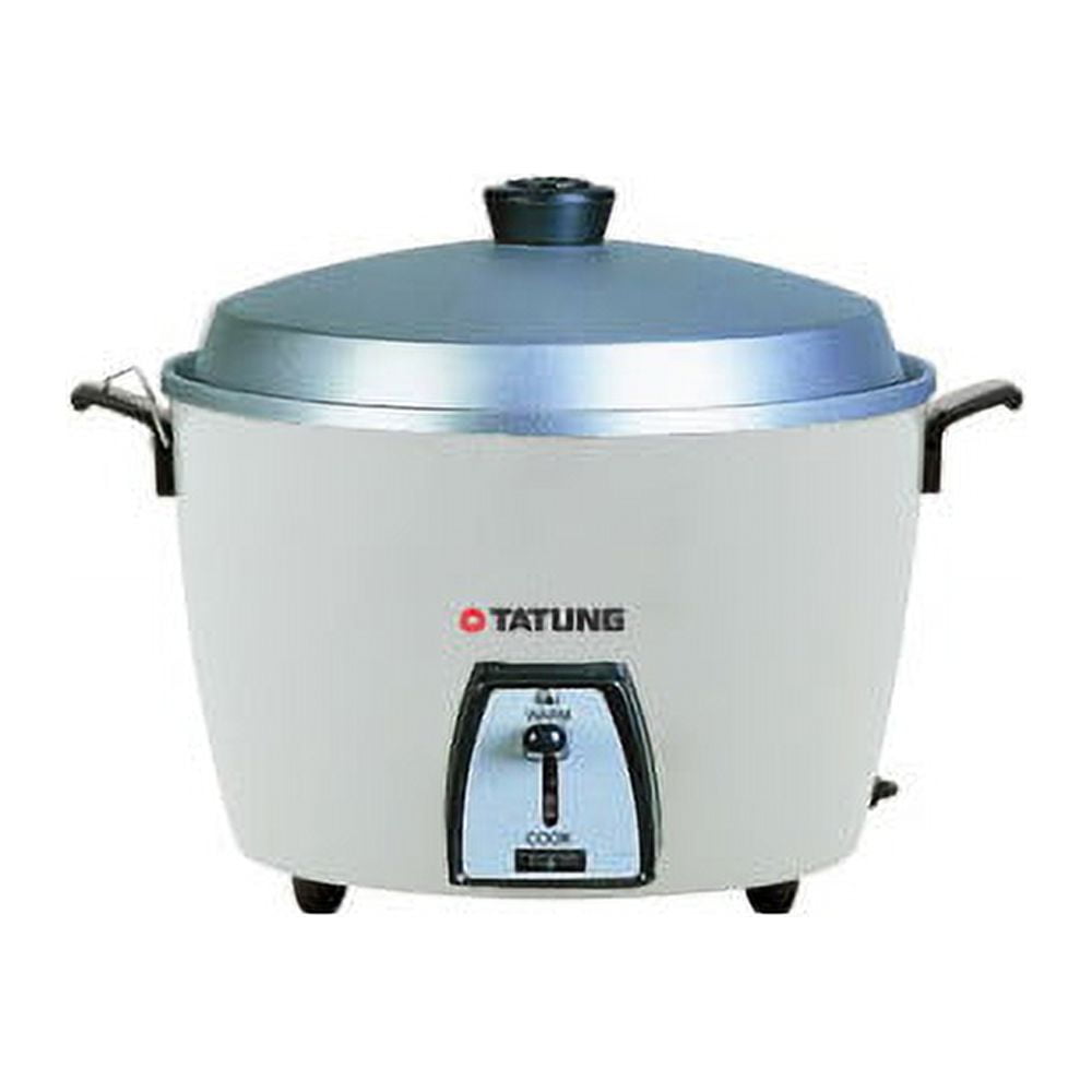 Tatung 3-Cup Multifunction Indirect Heat Rice Cooker Steamer and