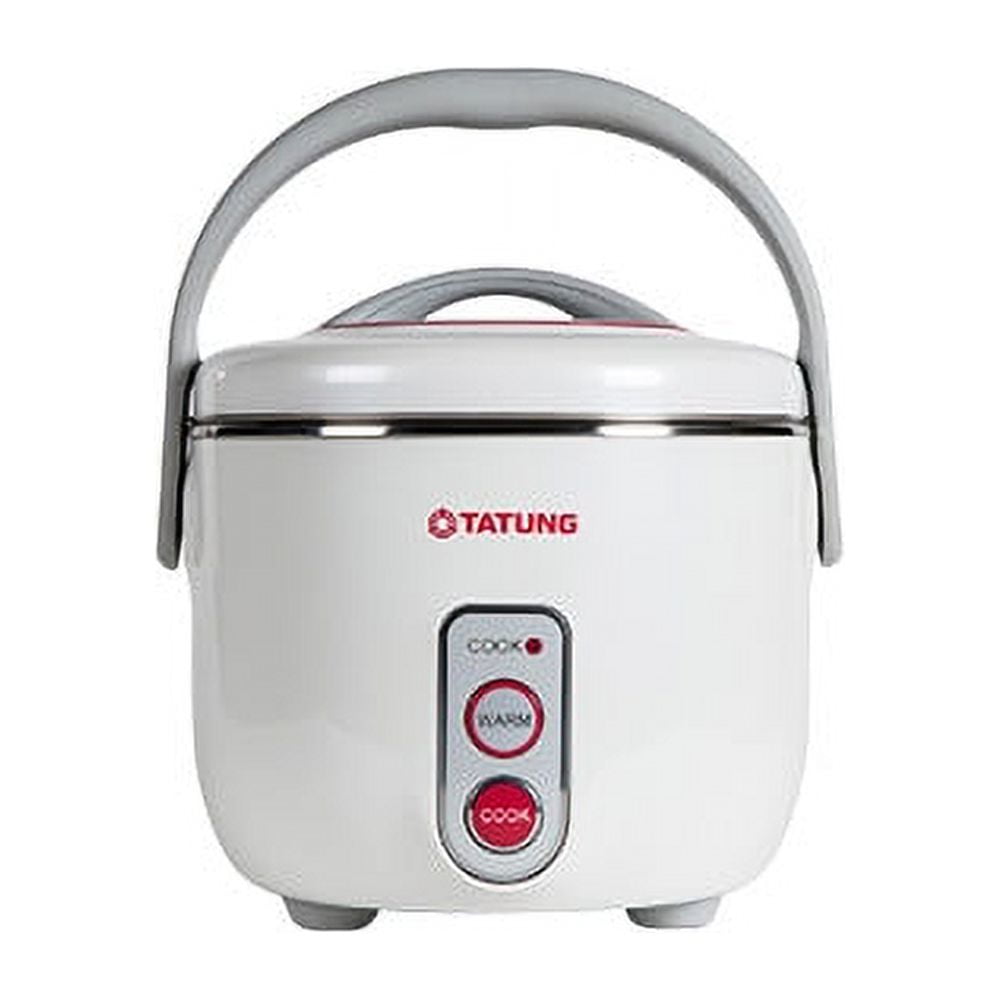 NEW TATUNG TAC-03DW-NW 3-Cup Indirect Heat Rice Cooker Steamer WHITE  (AC110V)