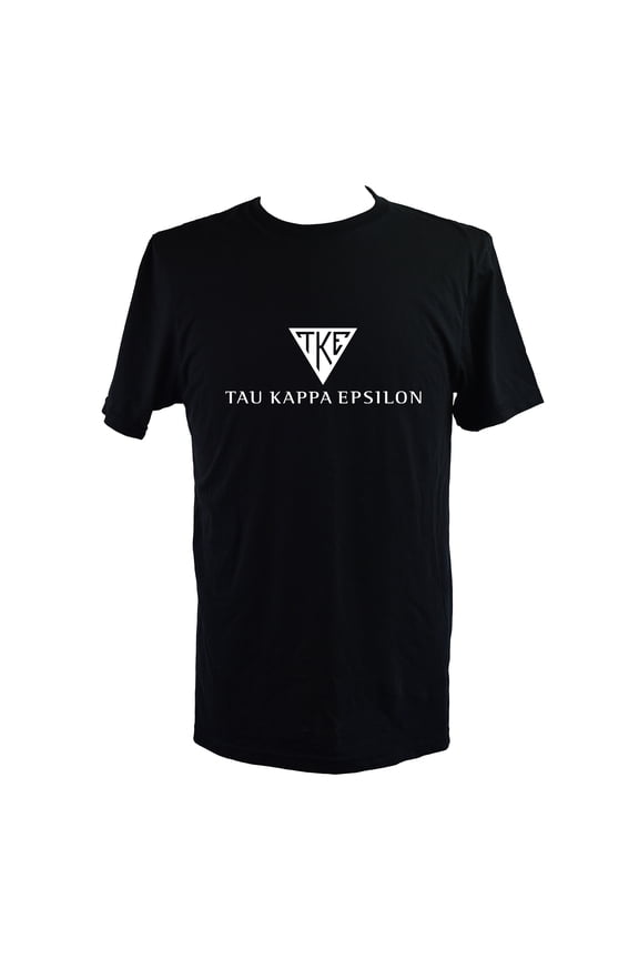 Tau Kappa Epsilon T-Shirt - Varsity Letter Fraternity Tee, 100% Cottont, Size Large