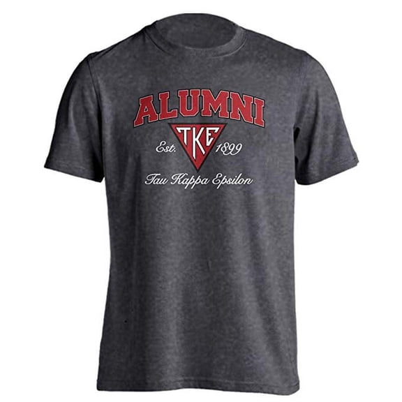 Tau Kappa Epsilon TKE Fraternity Greek Alumni Classic Arch T-Shirt