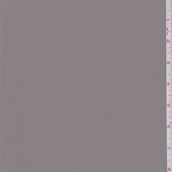 Taupe Brown Polyester Twill, Fabric By the Yard