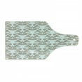 thumbnail image 1 of Taupe Cutting Board, Rococo Style Flourishing Flowers Imperial Pattern Old Fashioned Classy Tile Delicate, Tempered Glass Cutting and Serving Board, Wine Bottle Shape, Taupe White, by Ambesonne, 1 of 1