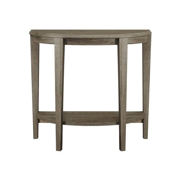 Taupe Laminate Living Room Table With Additional Shelf - Contemporary And Elegant Functional