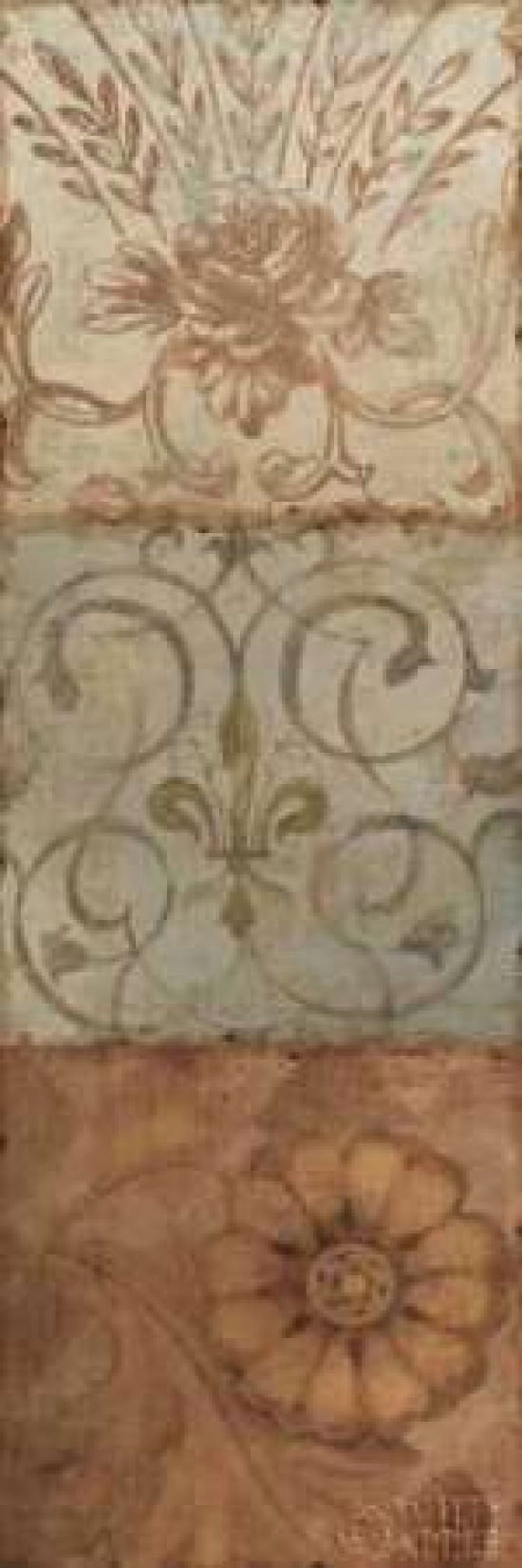 Taupe Majesty I Canvas Art - Lisa Audit (12 x 36)