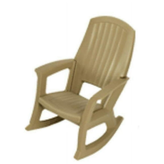 Taupe Outdoor Rocker