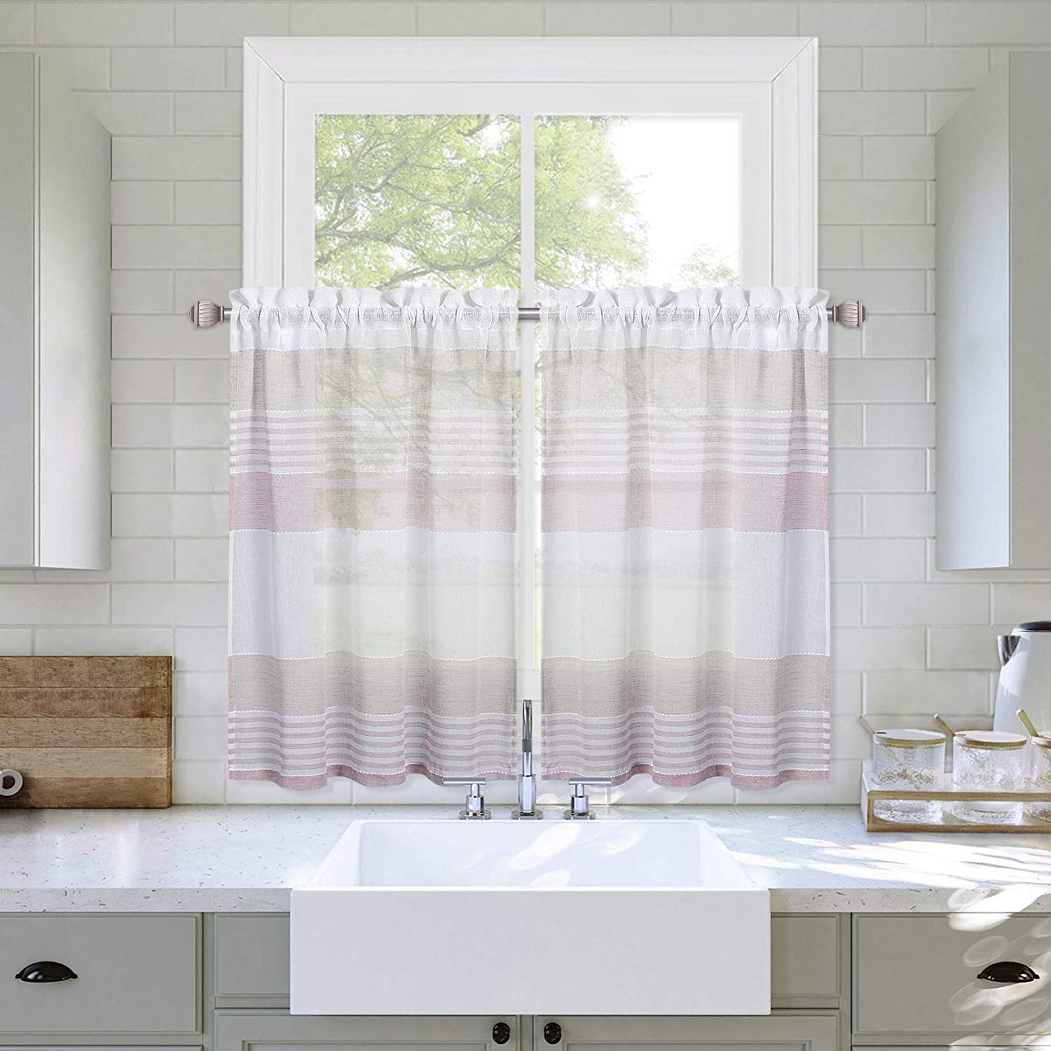Voile sale kitchen curtains