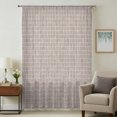 thumbnail image 1 of Taupe Plaid Sheer Curtains 84 Inches Long, Farmhouse Buffalo Checkered Gingham Light Filering Curtains, Breathable Simi Curtain Privacy Drapes for Living Room Bedroom Lightweight Window Treatment, 1 of 9