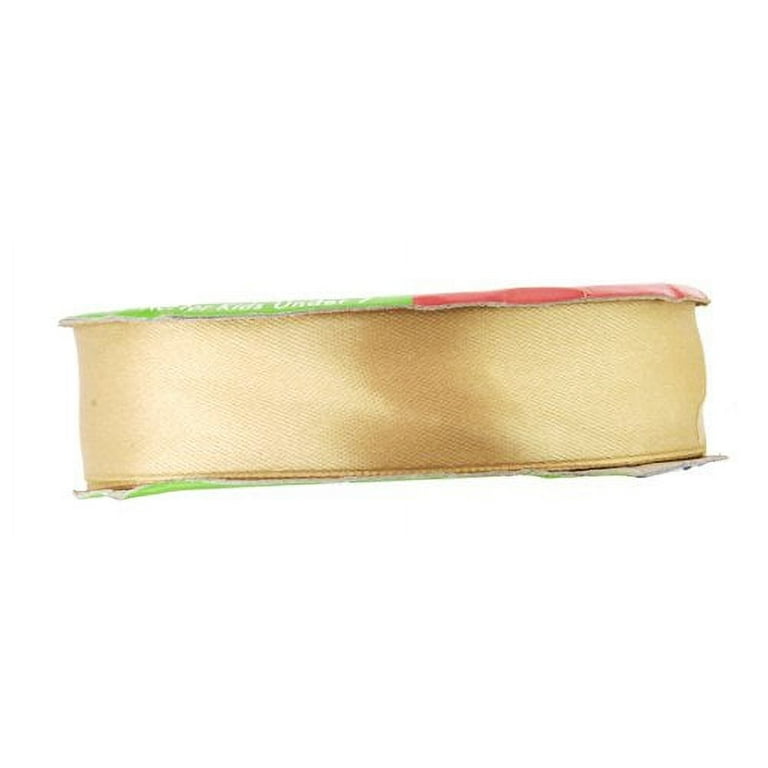 Aqua Satin Ribbon 1/2 inch 50 Yard Roll for Gift Wrapping, Weddings, Hair, Dresses, Blanket Edging, Crafts, Bows, Ornaments; by Mandala Crafts