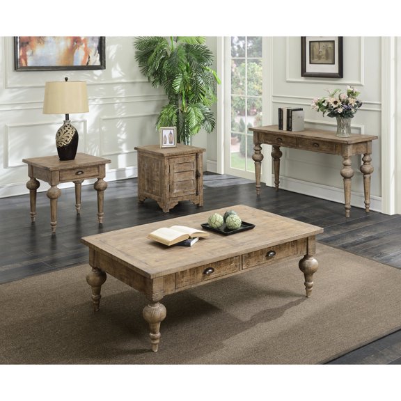 Taupe Solid Wood Decor - Hassle - Free Care - Home Interior - Adds Rustic Allure