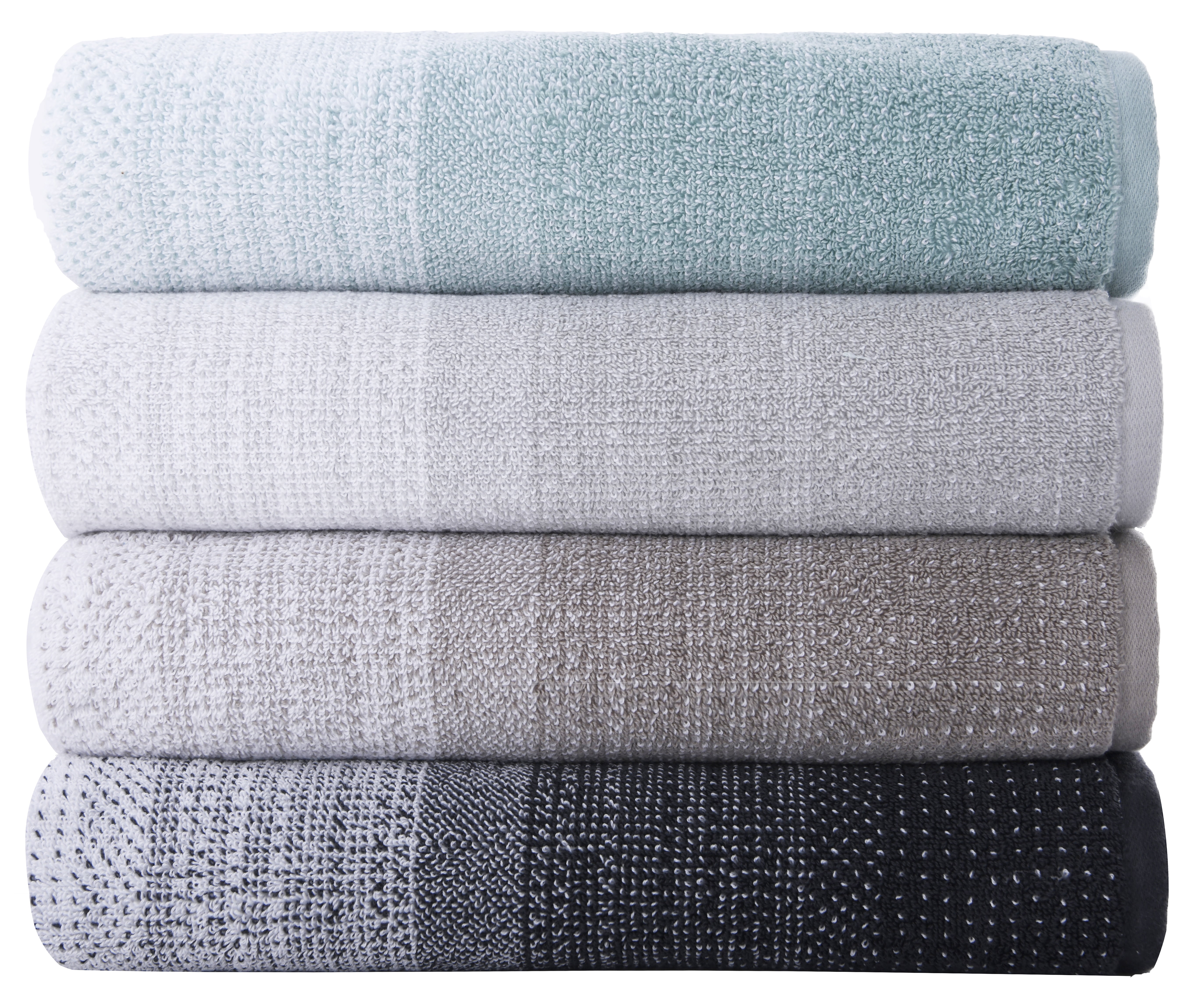Taupe Splash/Arctic White Heathered Bath Towel, Better Homes & Gardens  Thick and Plush Towel Collection - Walmart.com
