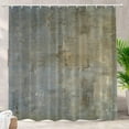 thumbnail image 1 of Taupe Squares Texture Decor Shower Curtain,Grey and Beige Art Painting Bathroom Decor Polyester Fiber Plastic Rings Quick-Drying Waterproof for Bathtubs/Bathroom, 72x72 inches, 1 of 6
