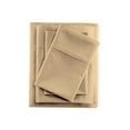 thumbnail image 1 of Taupe Twin XL Size Sheet Set Soft Brushed Bed Sheets Microfiber Hotel Luxury Set of 4 Pieces – Flat Sheet Fitted Sheet 2 Pillowcases 15 " Deep Pocket Fade Wrinkle Stain Resistant Bedding, 1 of 6