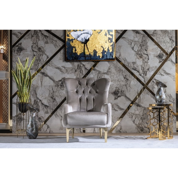 Taupe and Wood - Reliable Support - Chatting with Friends - Beautiful Living Room