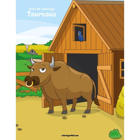 Taureaux Livre de coloriage Taureaux 1, Book 1, (Paperback)