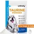 thumbnail image 1 of Taurine Powder Supplement for Dogs & Cats, Support Vision & Heart, Digestive Balance, with Essential Amino Acid, Taurine Powder for Daily Pet Nutrition, 7.05oz/ 200g, 1 of 11