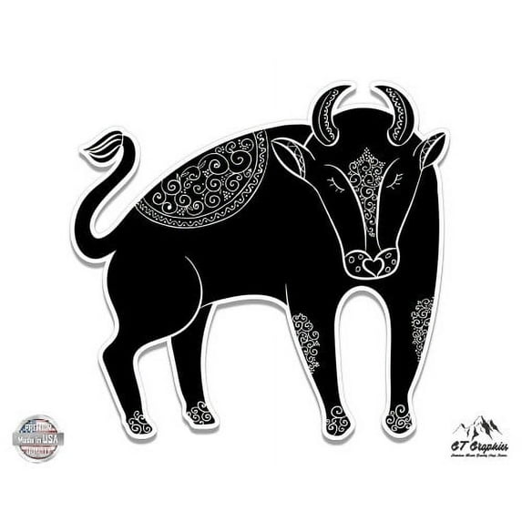 Taurus - 5" Vinyl Sticker - For Car Laptop I-Pad - Waterproof Decal