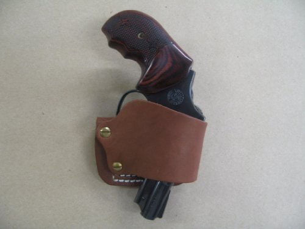 Azula Right Hand Leather Taurus 85 Charter Arms Revolver Holster