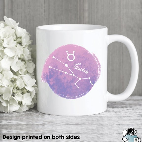 Taurus Astrology Constellation Coffee Mug, Taurus Gif, Taurus Mugs, Taurus Birthday Gift, Zodiac and Horoscope Gift
