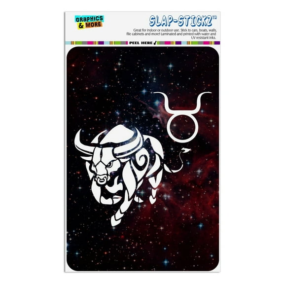 Taurus Bull Zodiac Sign Horoscope In Space Home Business Office Sign