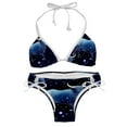 thumbnail image 1 of Taurus Constellation Bikini Set with Detachable Sponge & Adjustable Strap, Two-Pack, Ideal for Beach & Pool, Swimsuit Swimsuits Bikini, 1 of 6