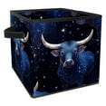 thumbnail image 1 of Taurus Constellation Cube Organizer Storage Cubes Toy Storage Organizer Bins, Foldable with Handle, 10.8"x10.5"x10.6", Large Capacity, 1 of 6
