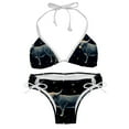 thumbnail image 1 of Taurus Constellation Detachable Sponge Adjustable Strap Bikini Set - Two-Pack Swim Wear One-Piece Swimsuits, 1 of 6
