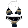 thumbnail image 1 of Taurus Constellation Detachable Sponge Adjustable Strap Bikini Set Two-Pack - Versatile Swim Suit Set, 1 of 1