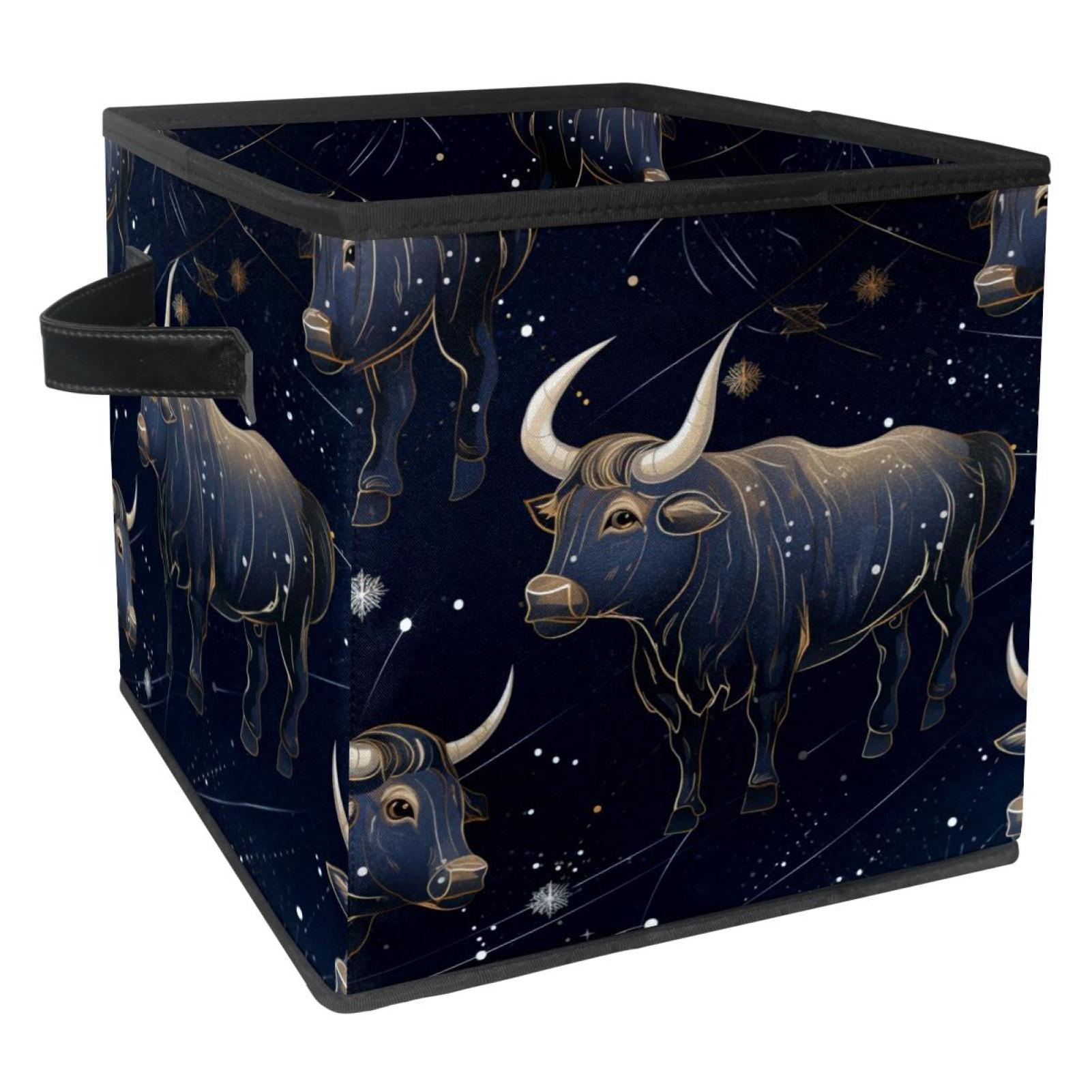 Taurus Constellation Large Capacity Foldable Storage Basket Organizer ...