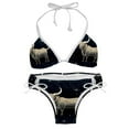 thumbnail image 1 of Taurus Constellation Stylish Bikini Set with Detachable Sponge & Adjustable Strap 2-Pack - Beach Ready!, 1 of 6