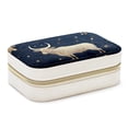 thumbnail image 1 of Taurus Constellation Velvet Portable Bracelet Holder with Removable Compartment - Storage Box, Jewelry Box, and Jewelry Stand - Gift, 1 of 7